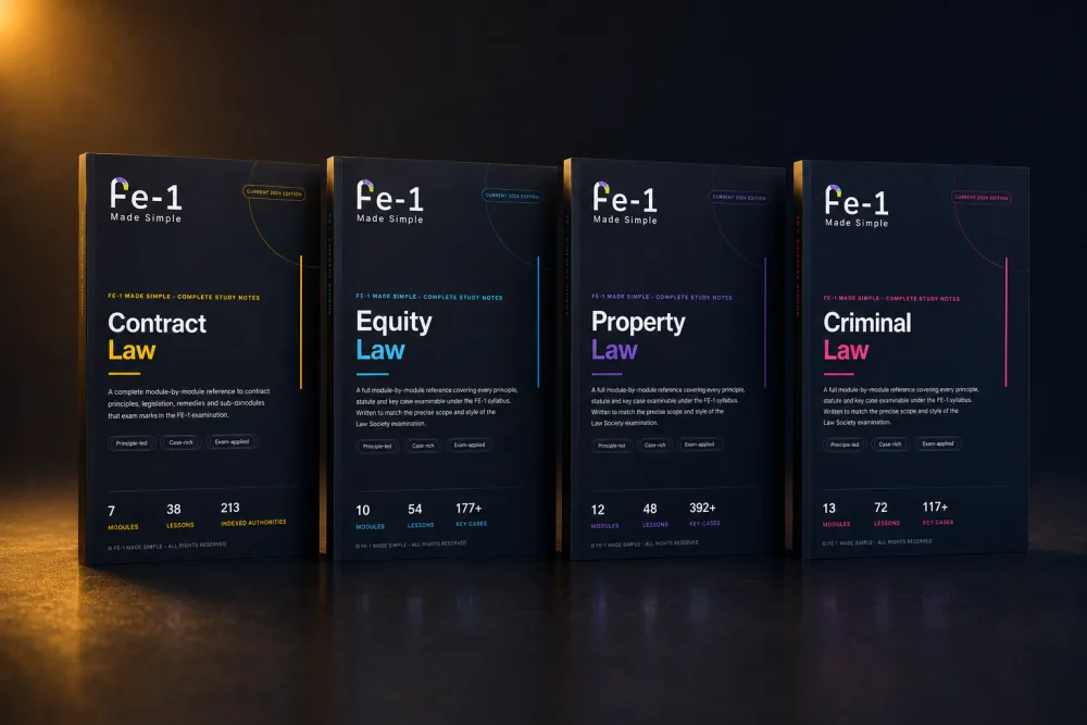 Any Four Complete Study Notes bundle