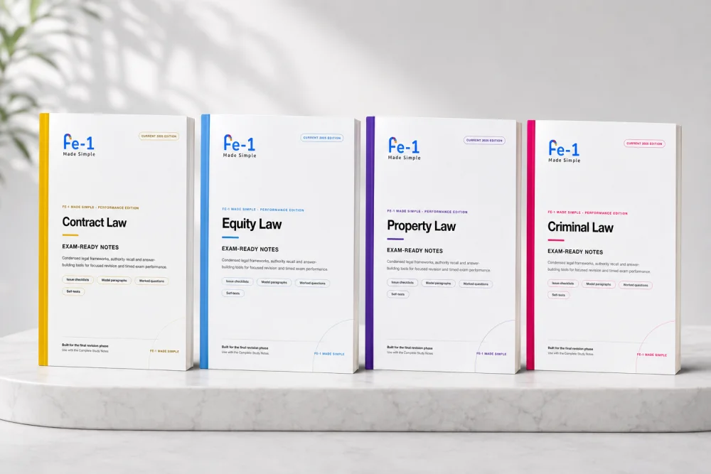 Any Four Exam-Ready Notes bundle