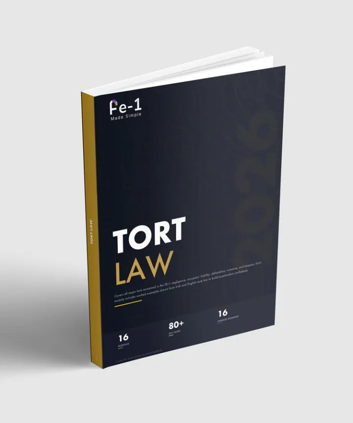 Tort Law cover
