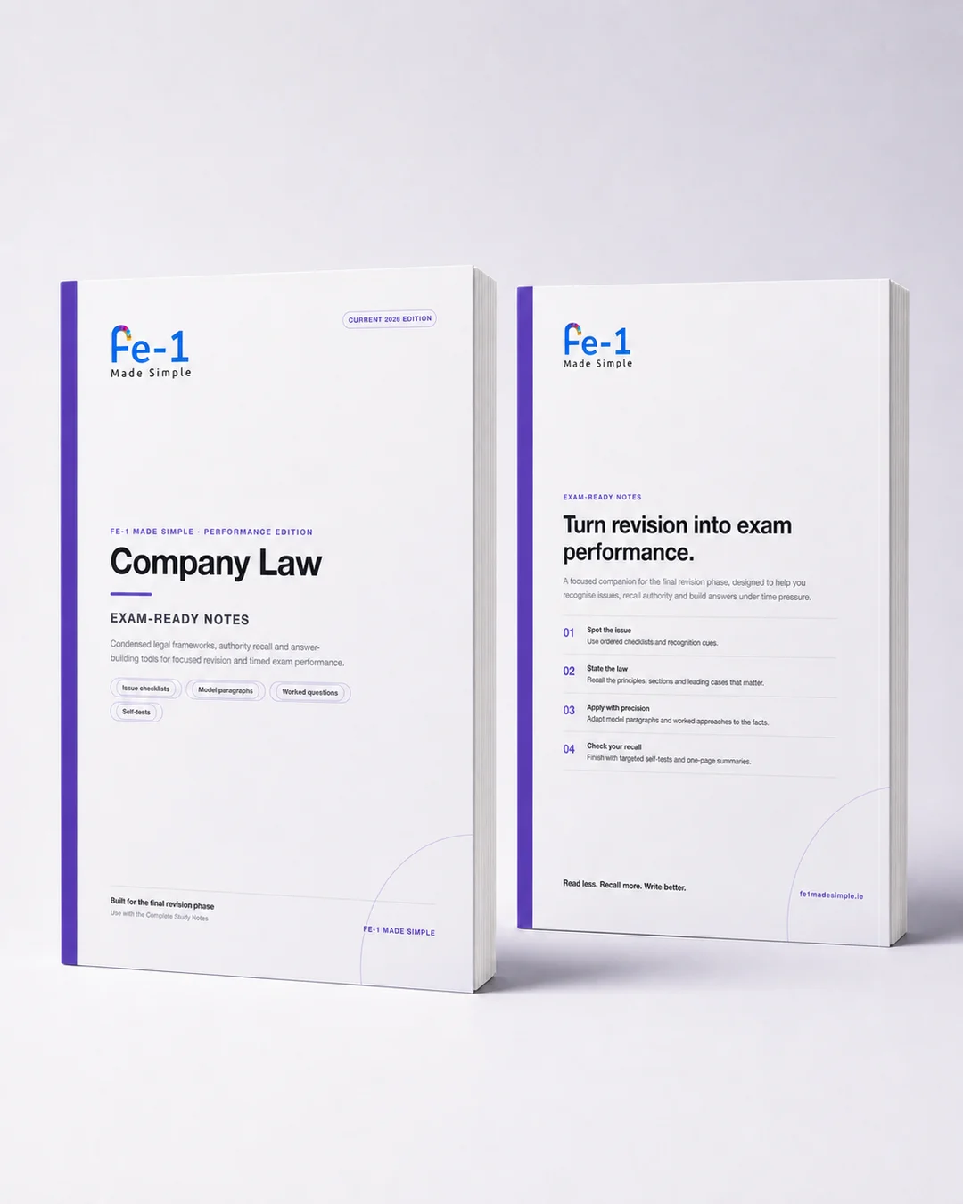 Company Law Exam-Ready Notes mockup