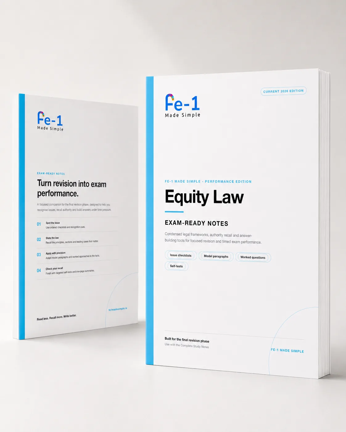 Equity Exam-Ready Notes mockup