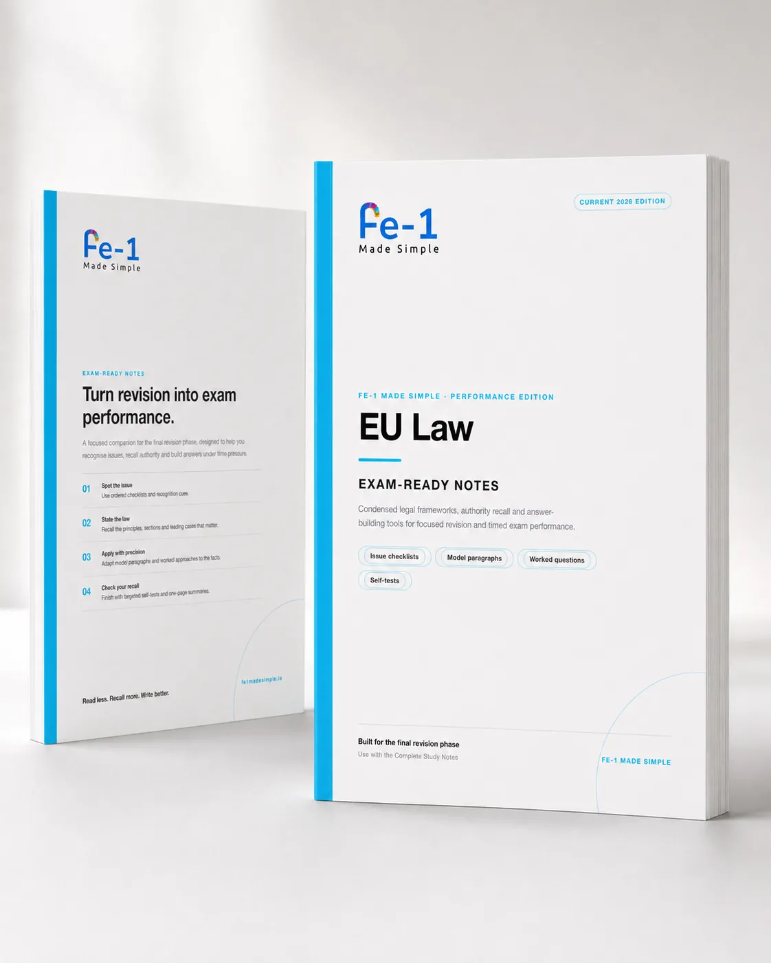 EU Law Exam-Ready Notes mockup